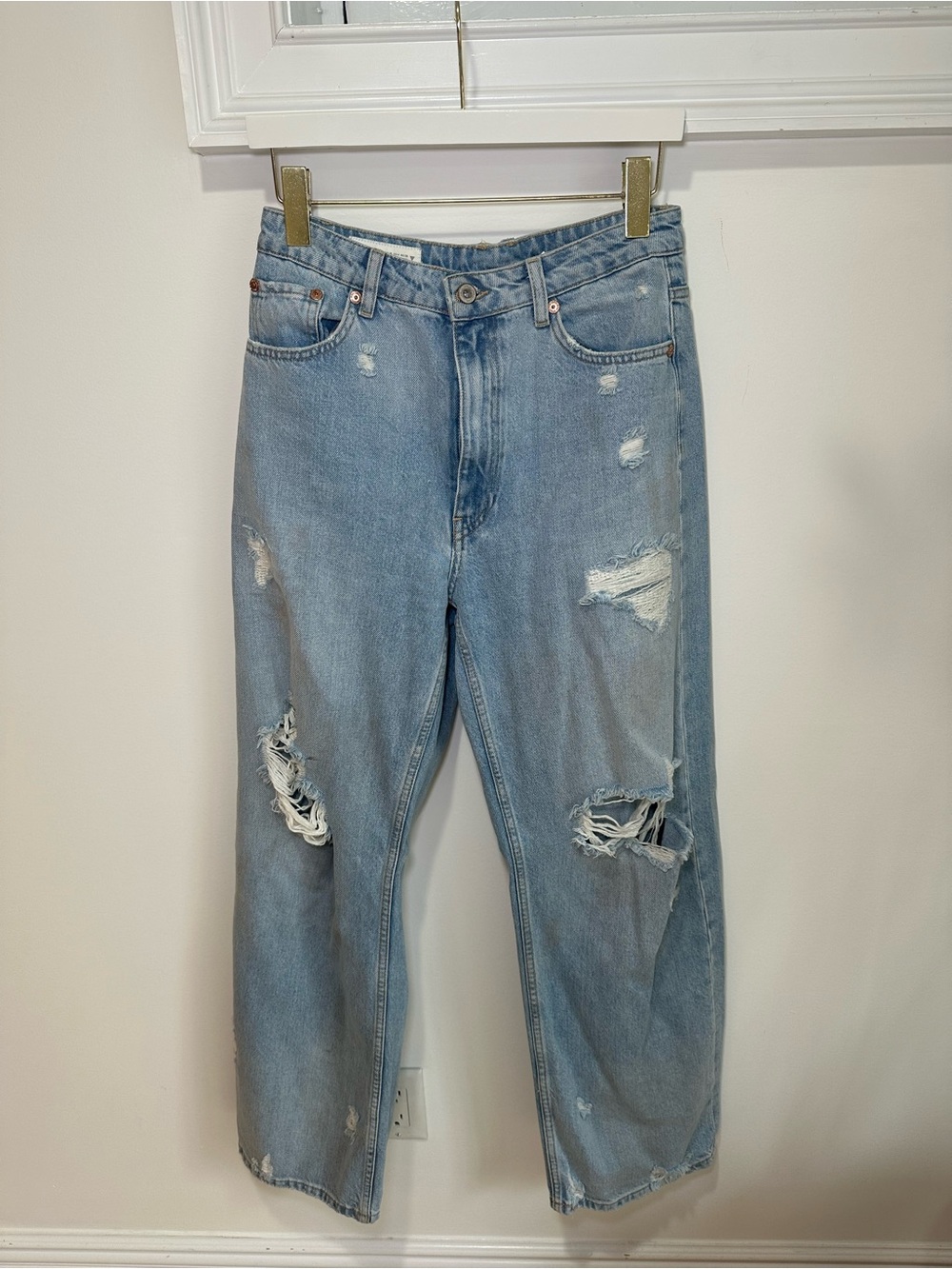 Zara Light Blue Jeans